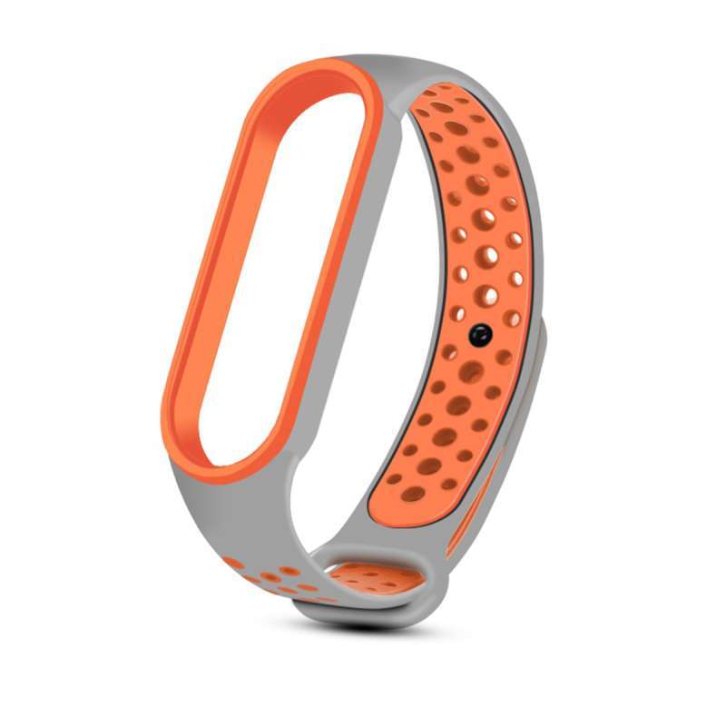 Finchy Silicone Strap For Xiaomi Mi Band Mi Band Nike Sporty Dual Tone  Replacement Wristband