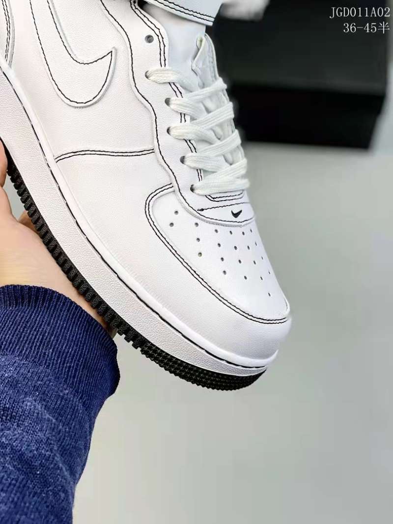 air force 1 high top men's black