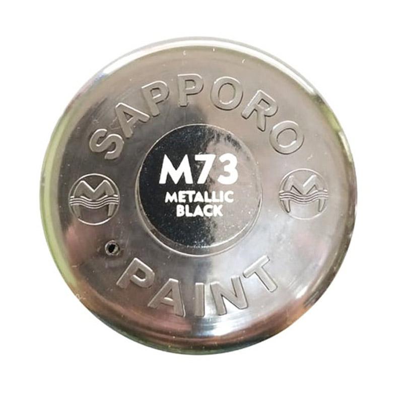 Jual Sapporo Ultimate M73 Cat Kendaraan Motor Metallic Black 400 Ml Murah September 2020 Blibli Com