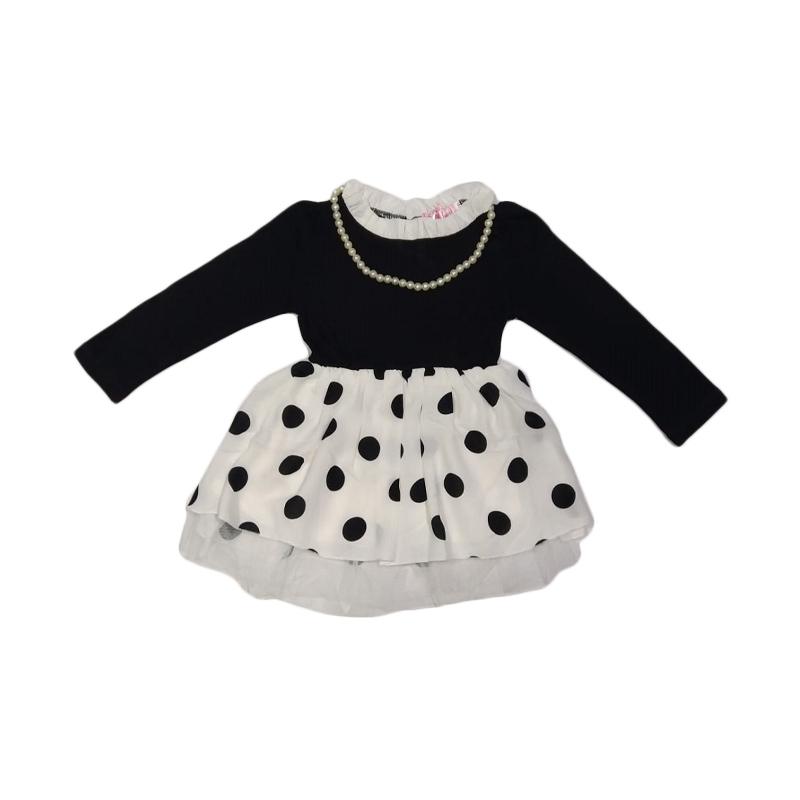 Jual Verina Baby Swallow Speak Dress Anak White Black Online Agustus 2020 Blibli Com