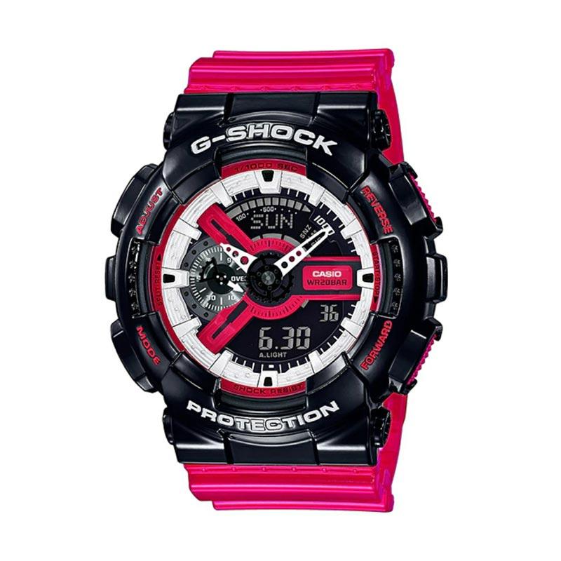 Jual Casio G Shock Special Color Red Black Original Jam Tangan Pria Ga100 Online Desember 2020 Blibli