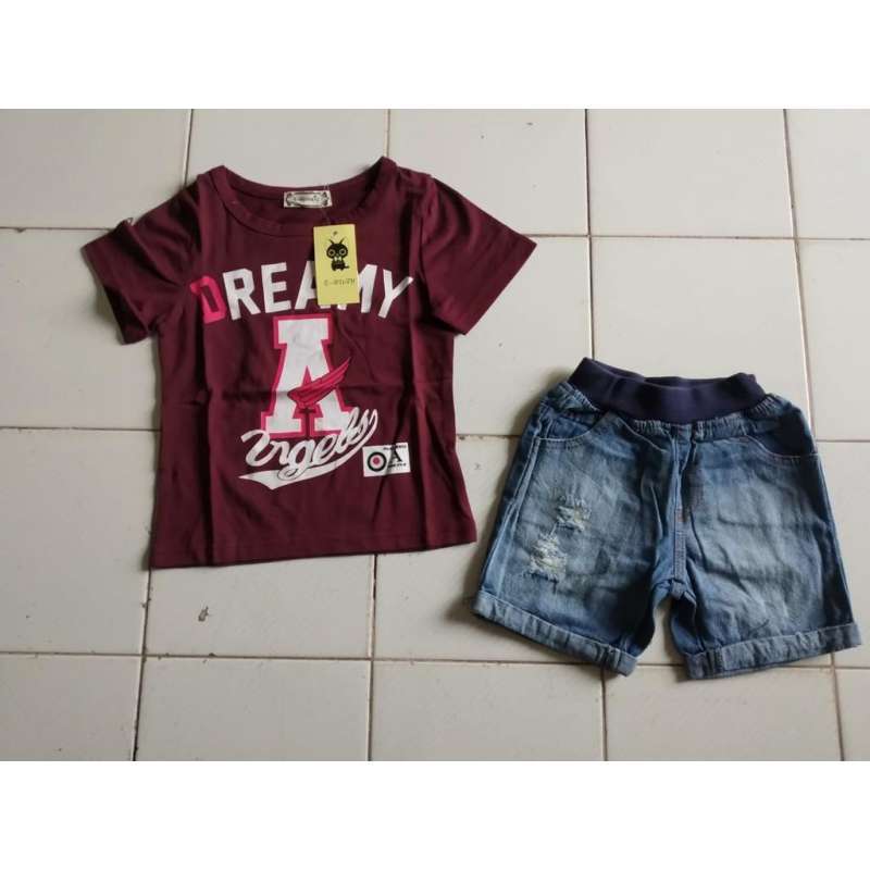 Jual setelan jeans anak perempuan EButy 