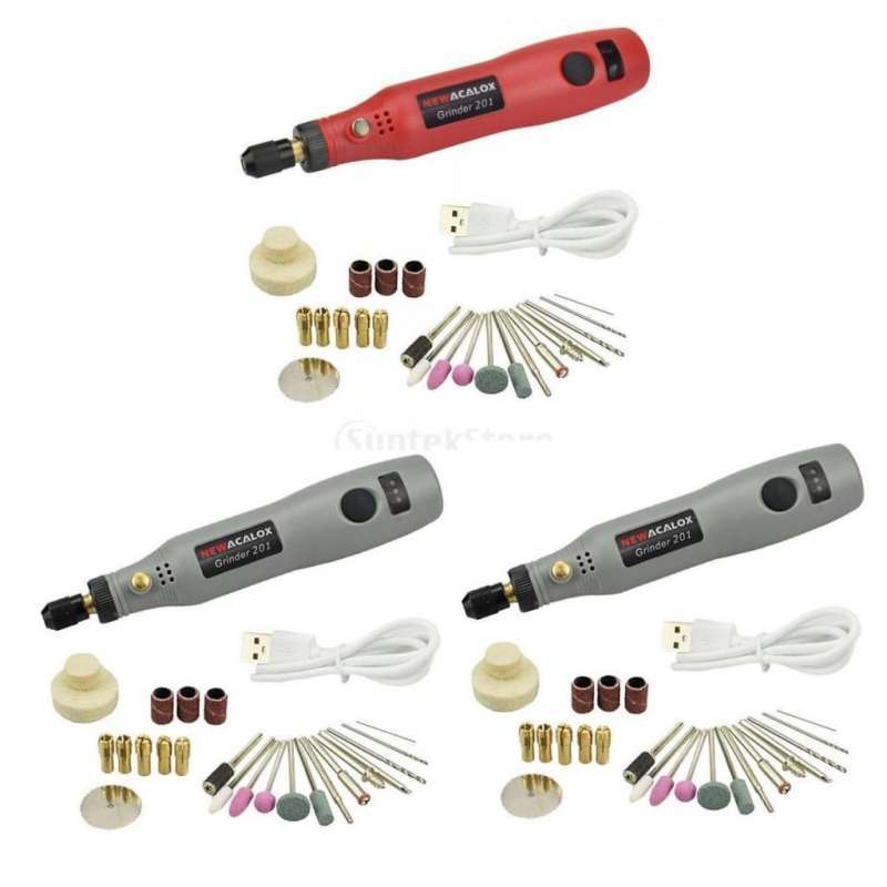 Jual 3 Set Cordless Electric Mini Drill 