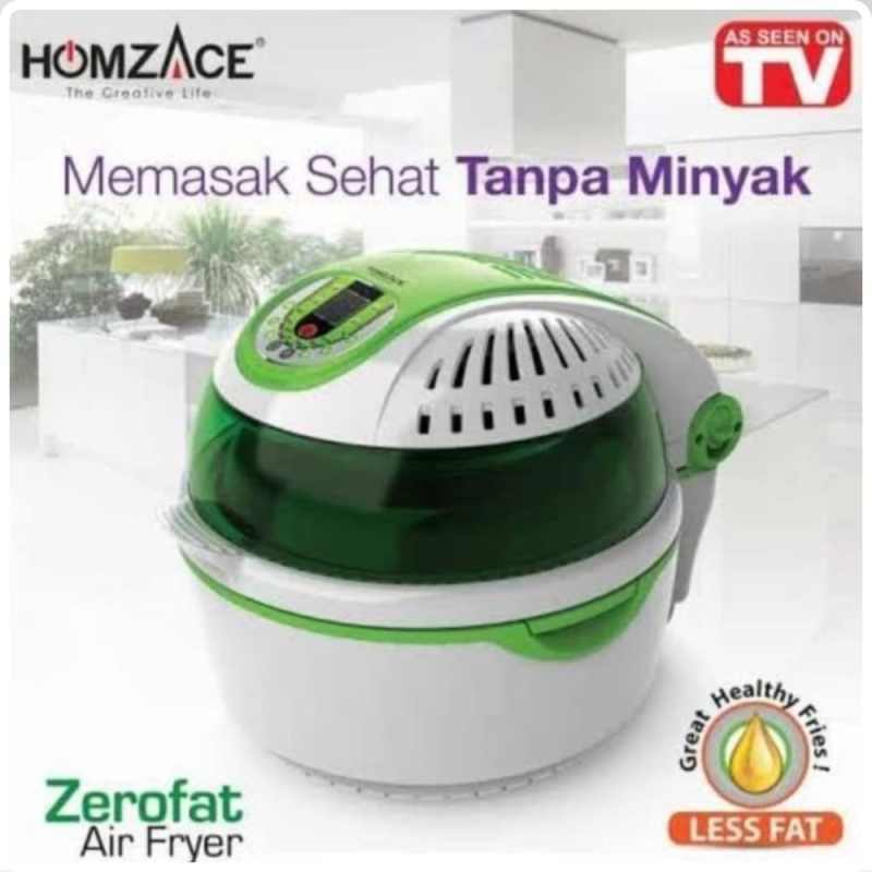 Jual Homzace Zerofat Air Fryer Menggoreng Sehat Tanpa Minyak