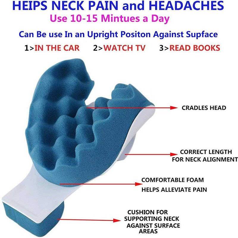 Jual Enable Home Hbf001 Cervical Neck Pain Relief Bantal Relaksasi Biru Online Oktober 2020 Blibli Com