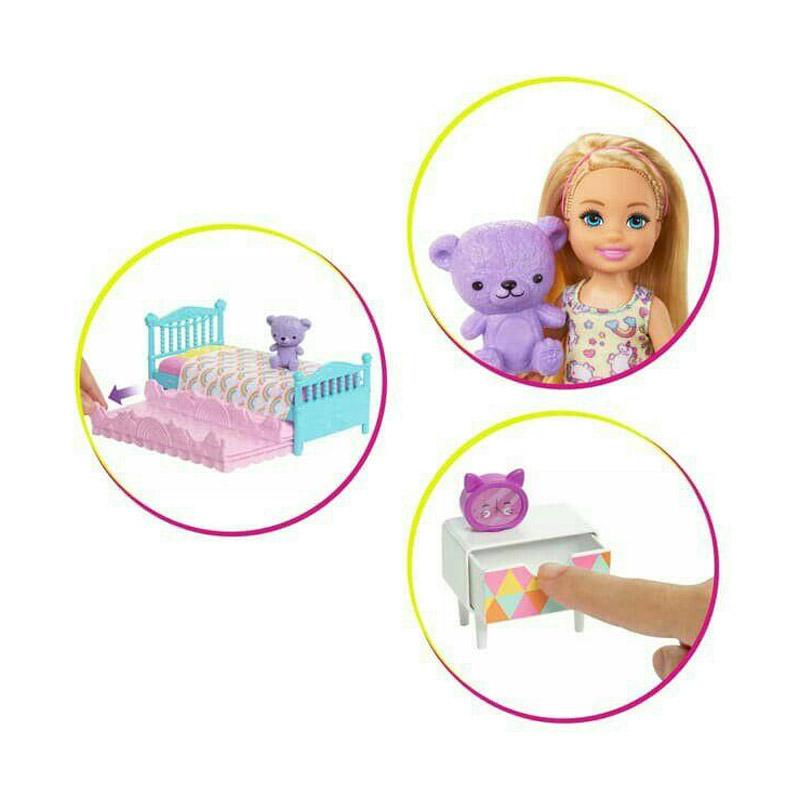 barbie club chelsea bedtime playset