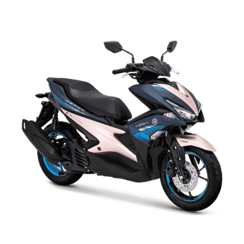 Jual Yamaha Aerox 155 Vva S Doxou Version Sepeda Motor Vin 2019 Otr Surabaya Online Oktober 2020 Blibli Com