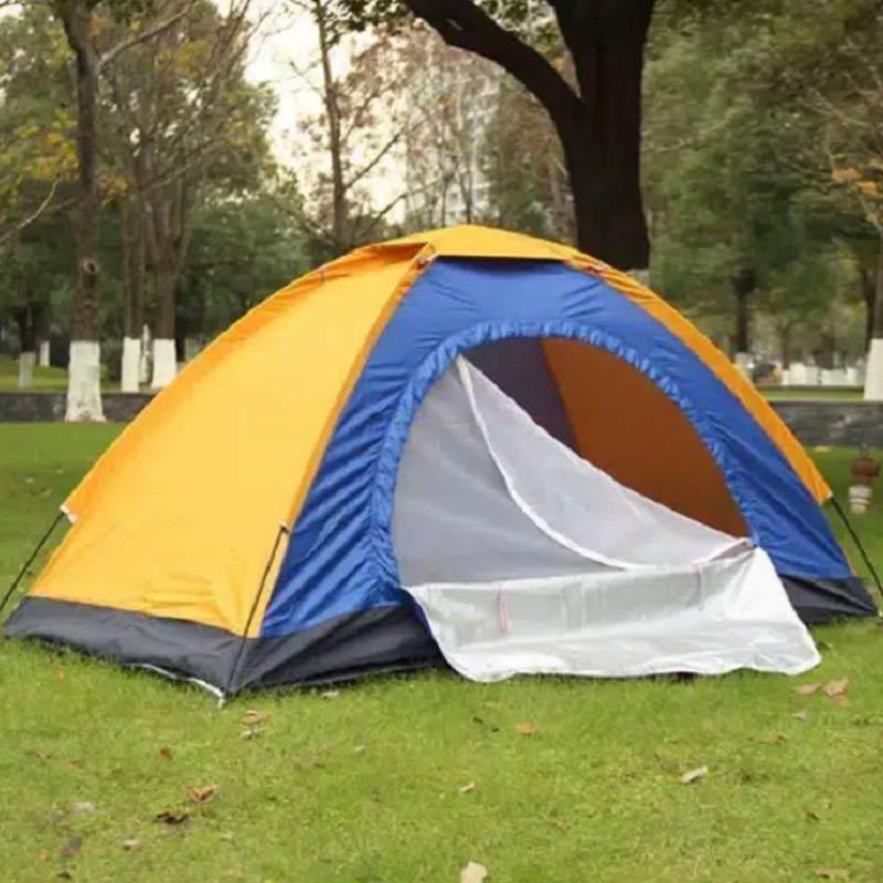 Jual Andess Dome Outdoor Tenda Camping Kapasitas 4 Orang Blue