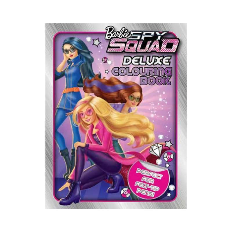 Barbie spy deals squad book