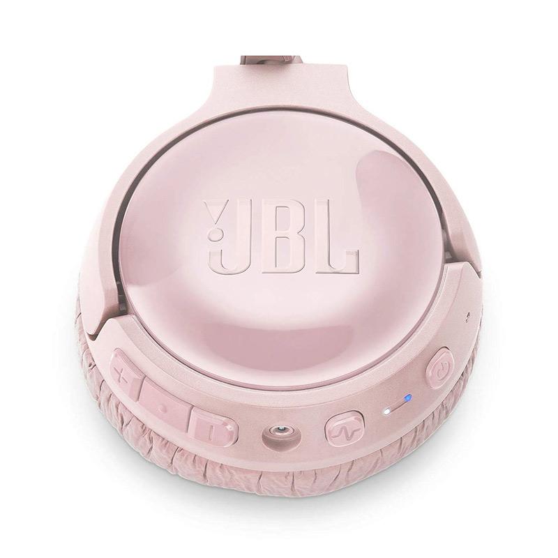 jbl t600bt nc wireless on ear headphones pink
