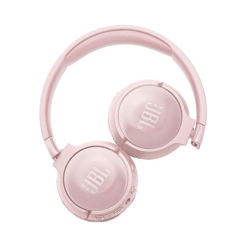 jbl t600bt nc wireless on ear headphones pink