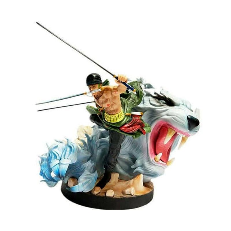 Jual Kol White Tiger Roronoa Zoro Resin Statue One Piece Figure Samurai Mib Online Oktober 2020 Blibli Com