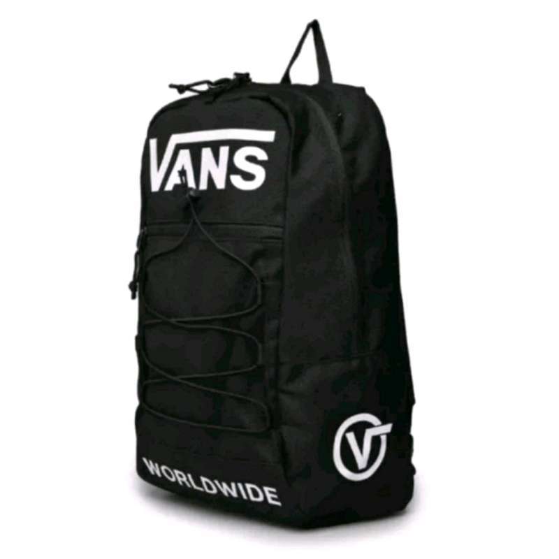 Jual Original Vans MN Snag Backpack Black Distortion Tas Ransel