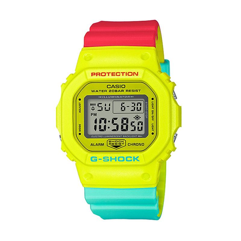 Jual Casio G Shock Jam Tangan Pria Yellow Dw 5600cma 9 Online November 2020 Blibli Com