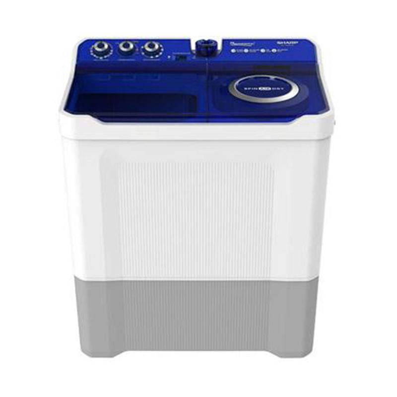 Jual Sharp Es T1290wa Bl Dolphinwave 2 Series Mesin Cuci Biru 2 Tabung 12 Kg Online November 2020 Blibli