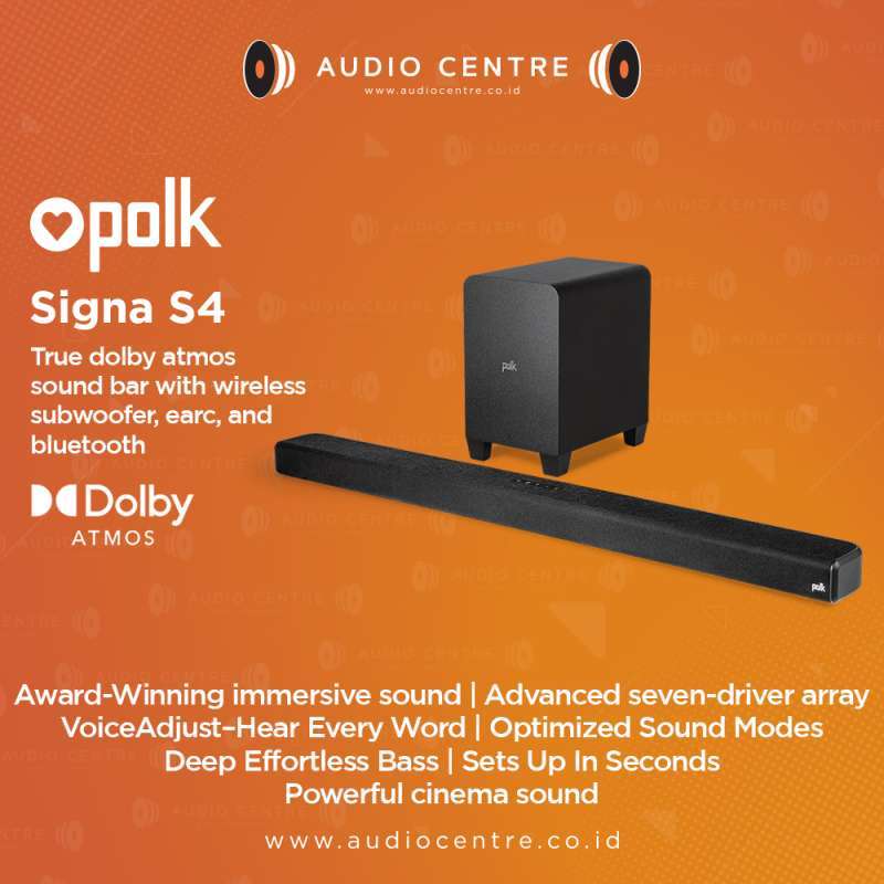 Audio Signa Polk Audio True Surround System Polk Audio Signa S4