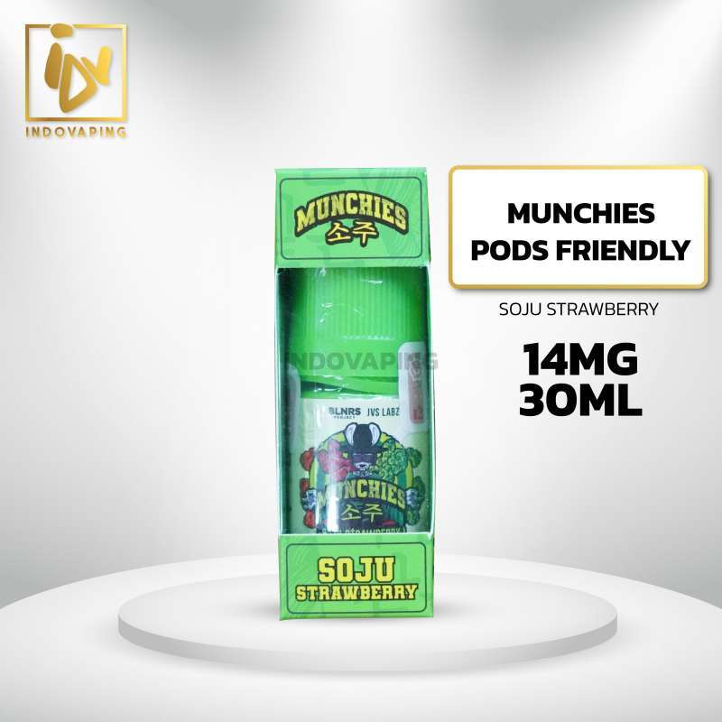 elfbar nachfüll pod läuft aus Jual Liquid Vapor Vape - Munchies S0ju Strawberry Pods Friendly 14mg 30ml  Di Seller Umkm Indovaping - Sunter Jaya, Kota Jakarta Utara
