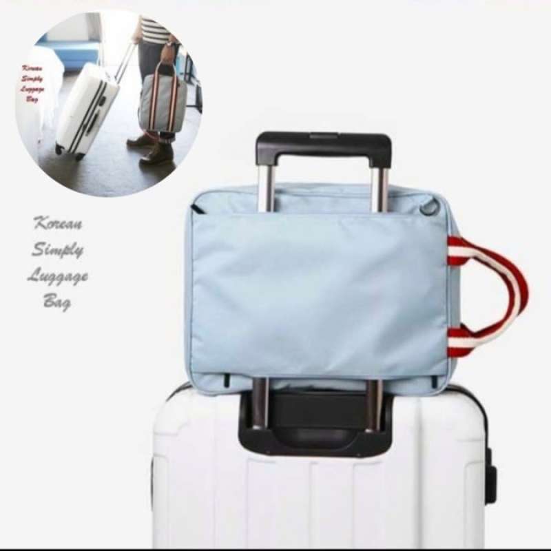 Jual Unik Korean Simply Luggage Bag 