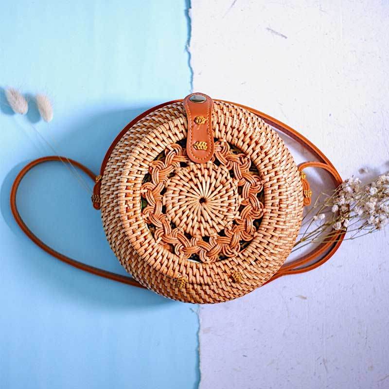 Jual Wishrack Ulir Rotan Kendi Sling Bag Wanita Online Mei 2020