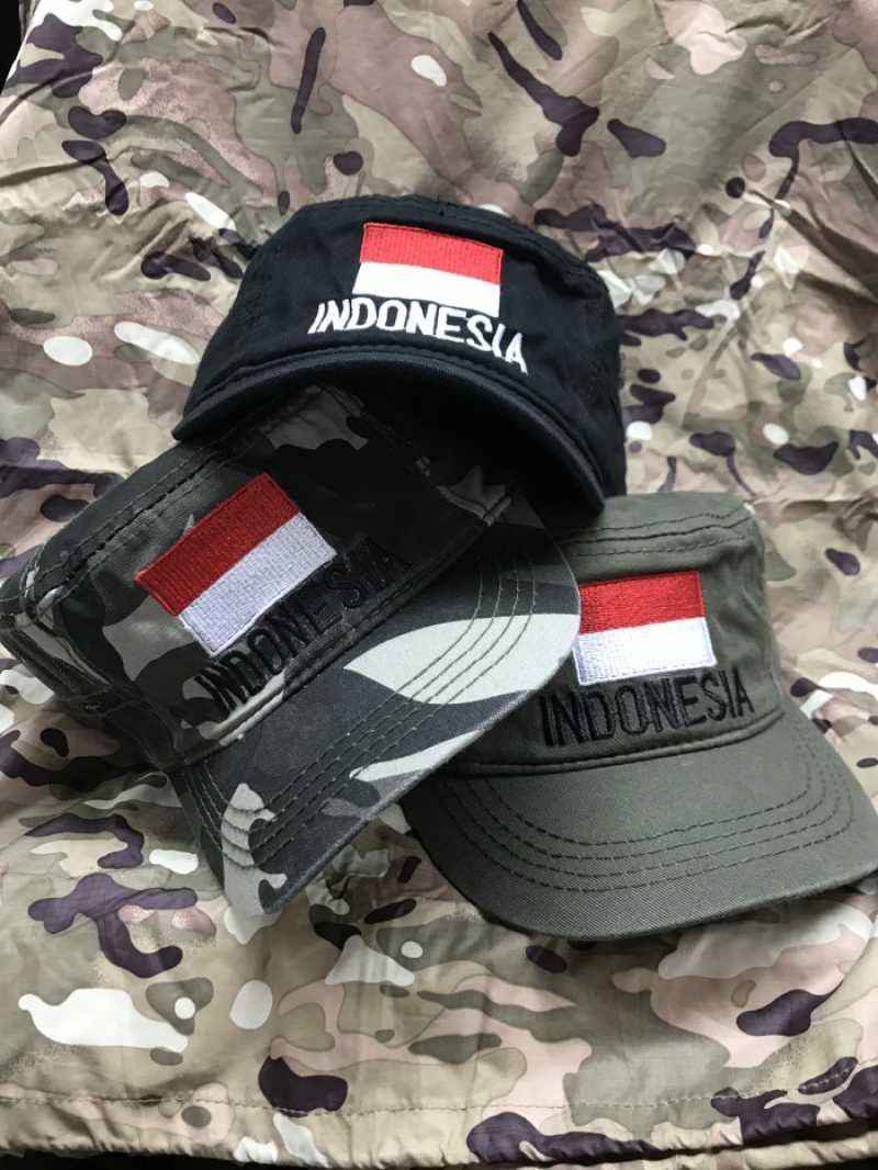 Promo TOPI ARMY TACTICAL HAT CAP FLAT 