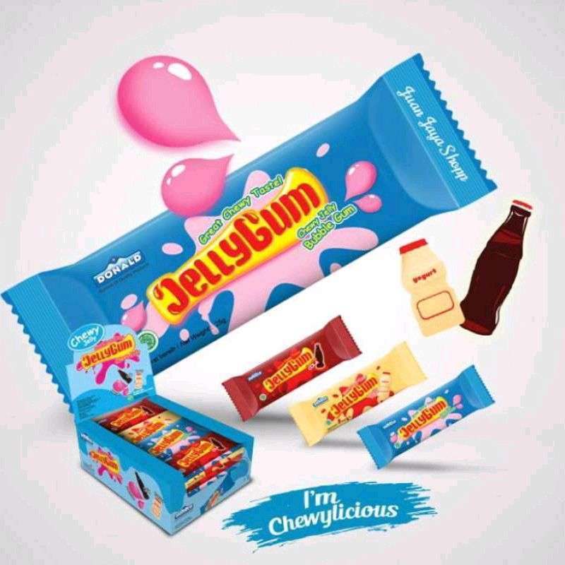 Jual Chewy Jelly Gun by Nabati Permen Jelly Enak dan murah 24pcs