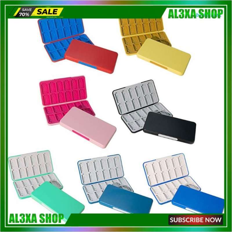 Btm Cover Penyimpanan Kartu Game Nintendo Switch Lite Sd Card-R