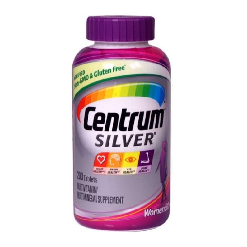 Jual Centrum Silver Women Multivitamin Suplemen Lansia Wanita ...