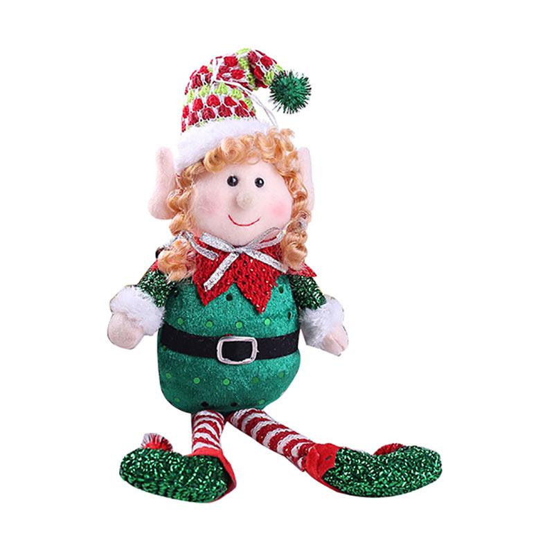 Jual Cute Colorful Long Legged Elf Christmas Doll Gift Party Home Tree Decoration Murah Maret 2020 Blibli Com