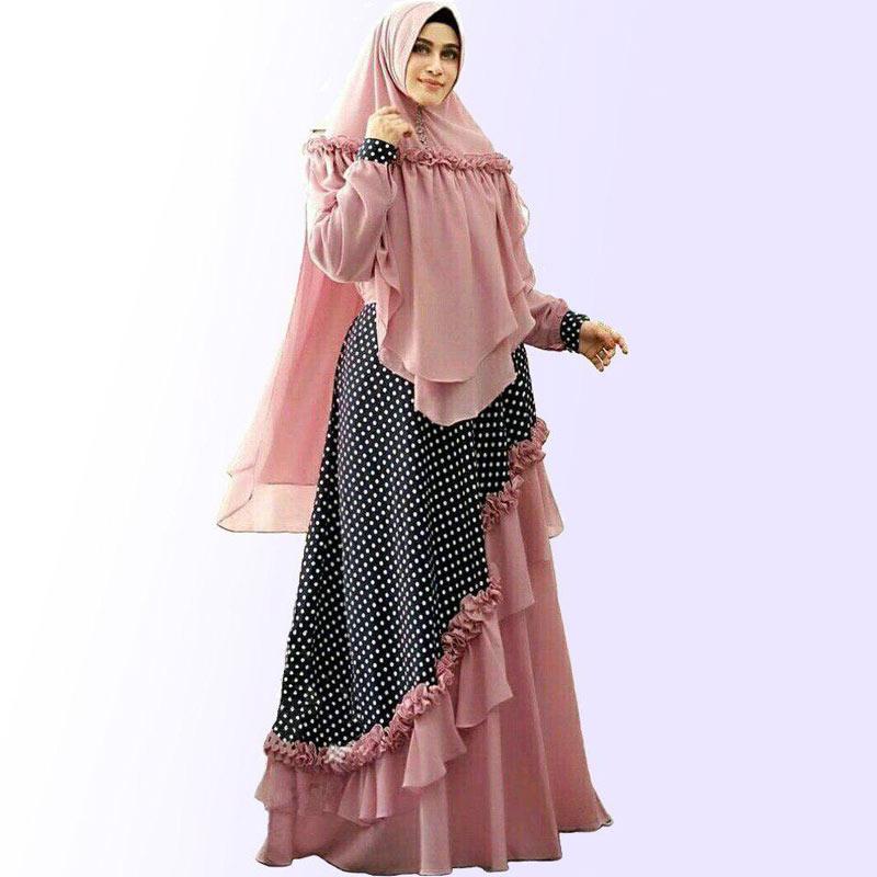 Jual Gamis Naura Maxi Dress Syari Muslimah Murah Mei 2021 Blibli