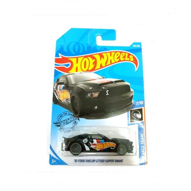 Hot Wheels 10 Ford Shelby Gt500 Super Snake Black 19