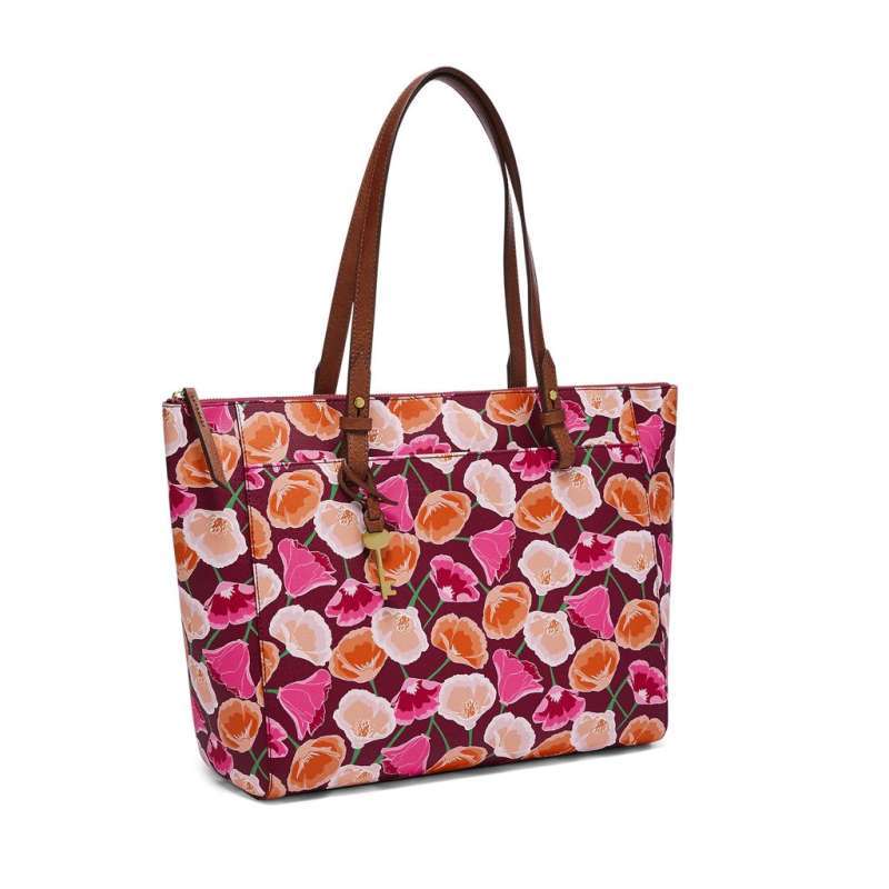 Fossil rachel discount tote fall multi