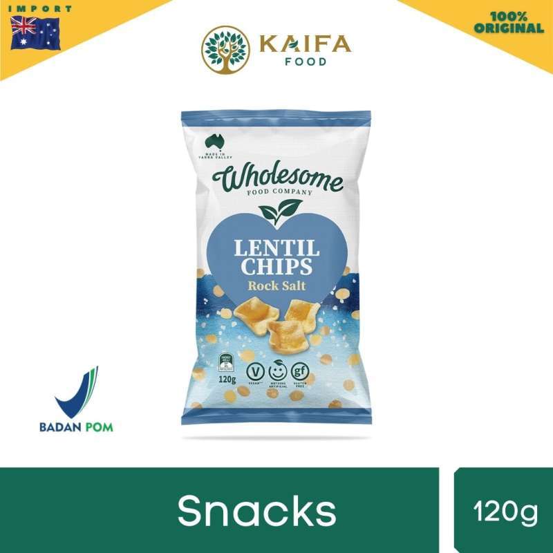 wholesome lentil chips
