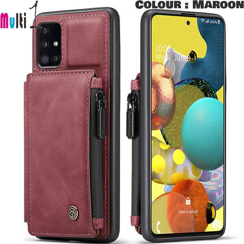 CASEME C20 Samsung Galaxy A71 Case Wallet Multi slot - Main Image