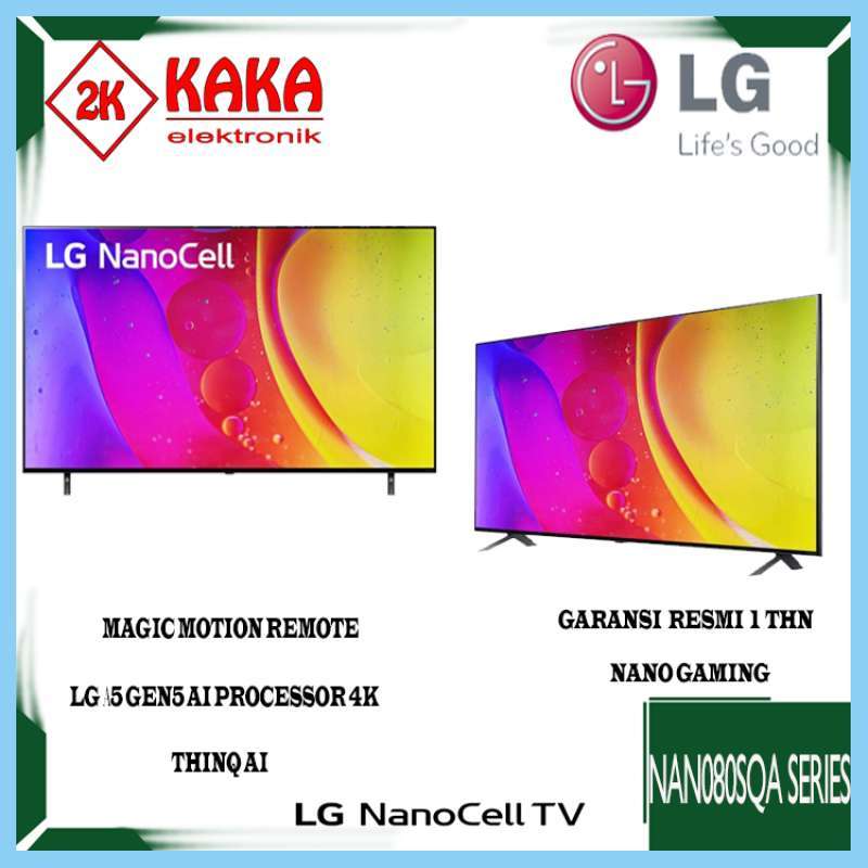 Jual LG 55NANO80SQA TV 55 INCH LG LED 