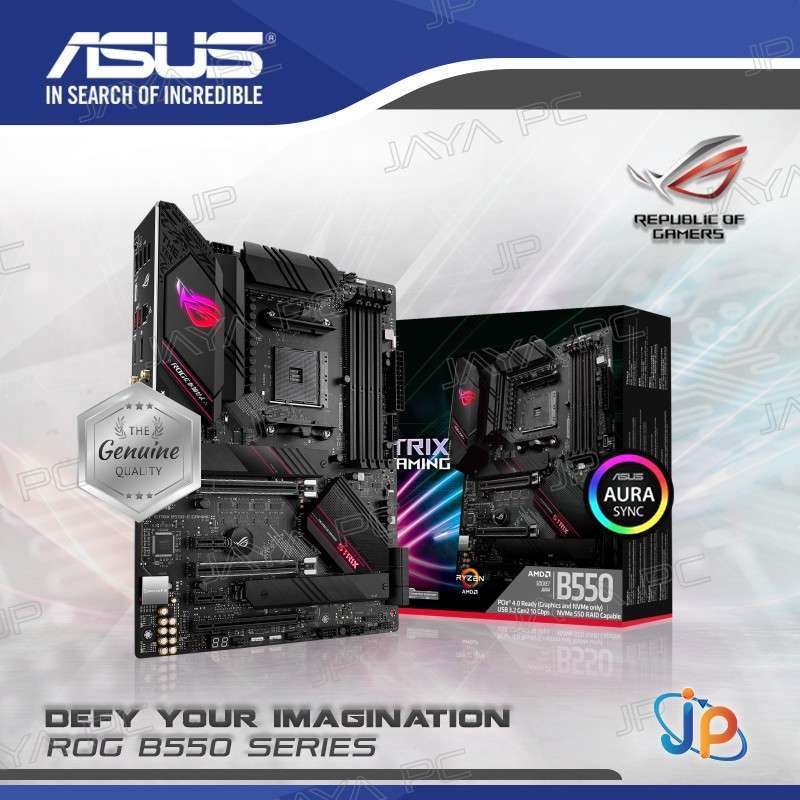 Jual Motherboard Asus Rog Strix B550-e Gaming (am4, Amd, B550