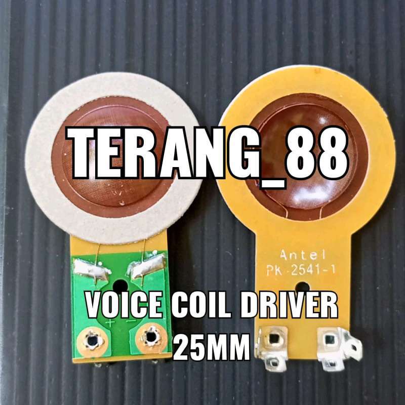 Jual SPOL SPOOL SPUL SPUUL SEPUL TWEETER TWITER TUITER 25.4 MM 2.5
