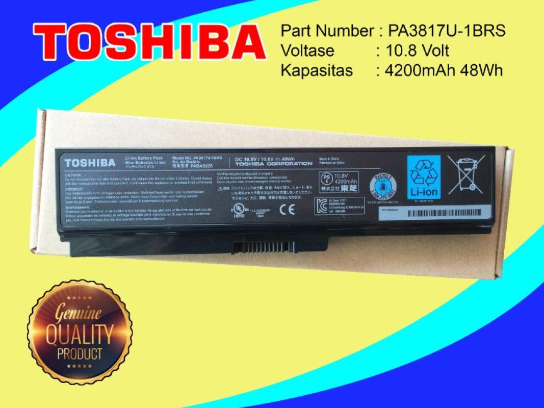Jual Toshiba Pa3817u 1brs Baterai Laptop Original Online Desember 2020 Blibli
