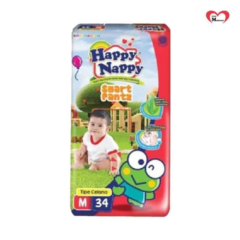 Jual Happy Nappy Pants S40/ M34/ L30/ Xl26/ Toko Makmur Pondok