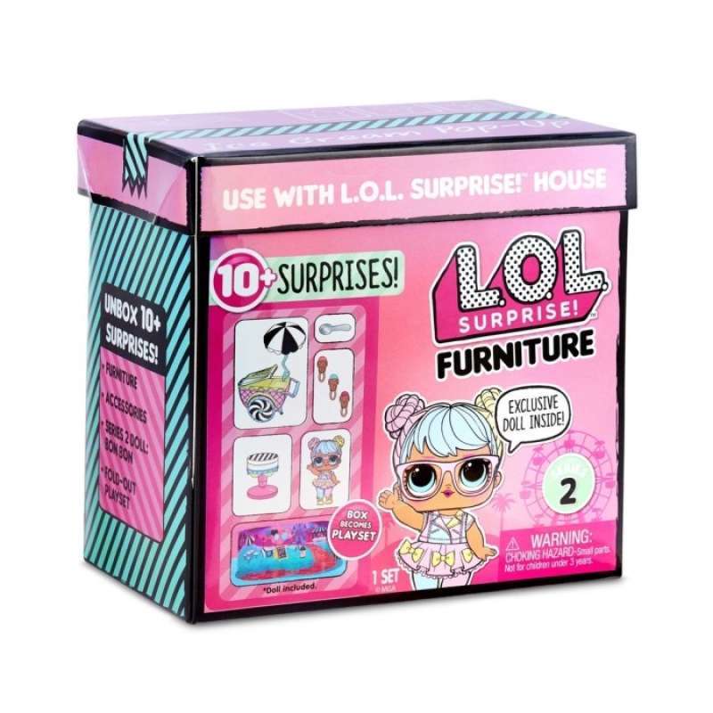 Furniture Set Lol Big Sister Furniture Box Sleepover Lol Surprise