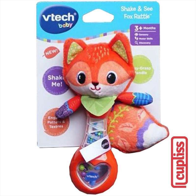 Jual Vtech Baby 536100 Shake And See Fox Rattle Gigitan Di Seller