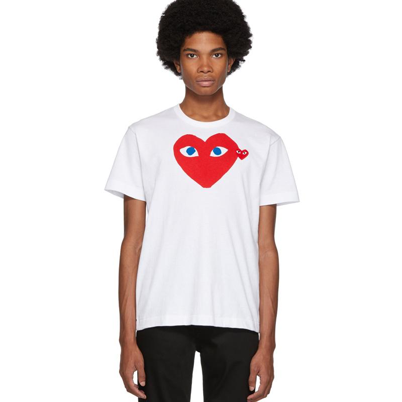 Comme des Garcons Blue Eyesred Heart 
