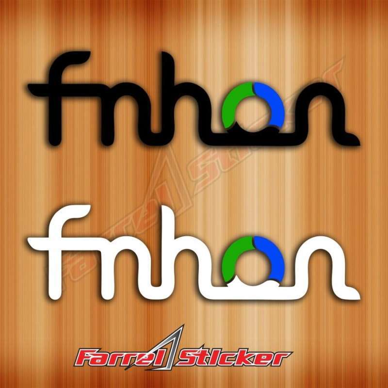 Jual stiker sepeda sticker FNHON Putih di Seller Farrel Sticker