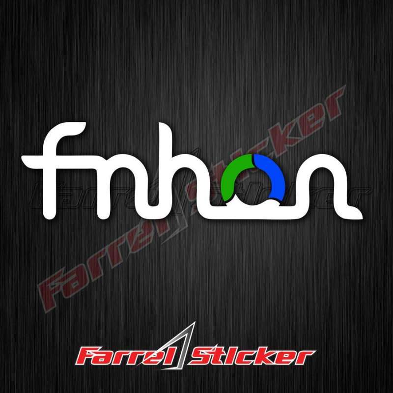 Jual stiker sepeda sticker FNHON Putih di Seller Farrel Sticker