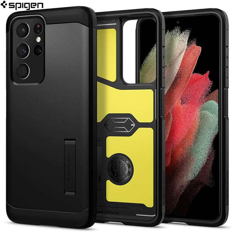 Spigen Tough Armor Case Samsung Galaxy S21 Ultra Casing Cover Clear  Original