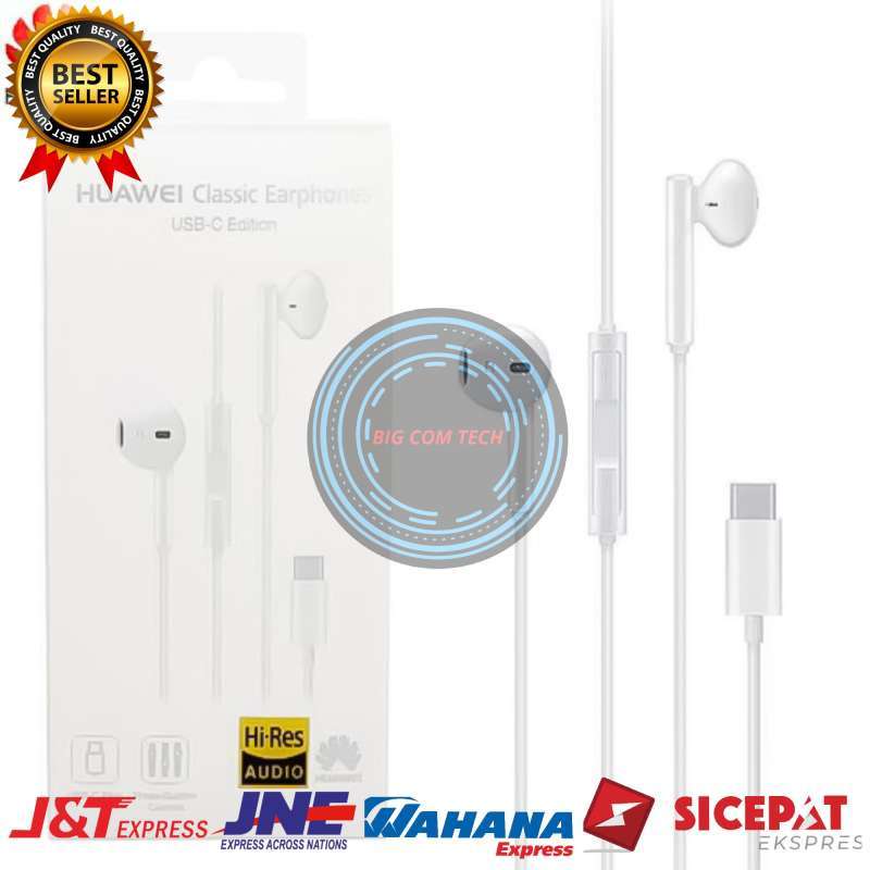 Promo Earphone Headset Handsfree Huawei 