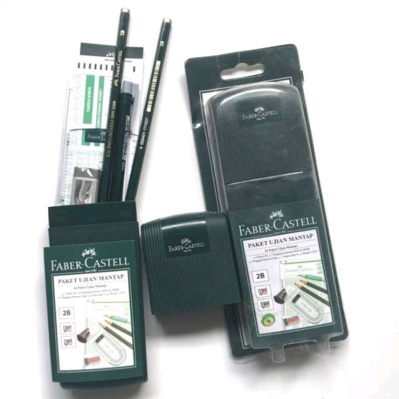 PAKET UJIAN MANTAP FABER CASTELL / PAKET ALAT TULIS