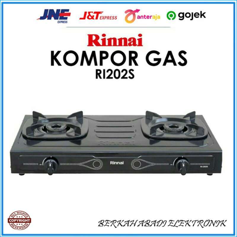 Promo KOMPOR GAS RINNAI RI-202S simpel dan minimalis Diskon 5% di Seller  BERKAH ABADI ELEKTRONIK - Pegangsaan, Kota Jakarta Pusat | Blibli