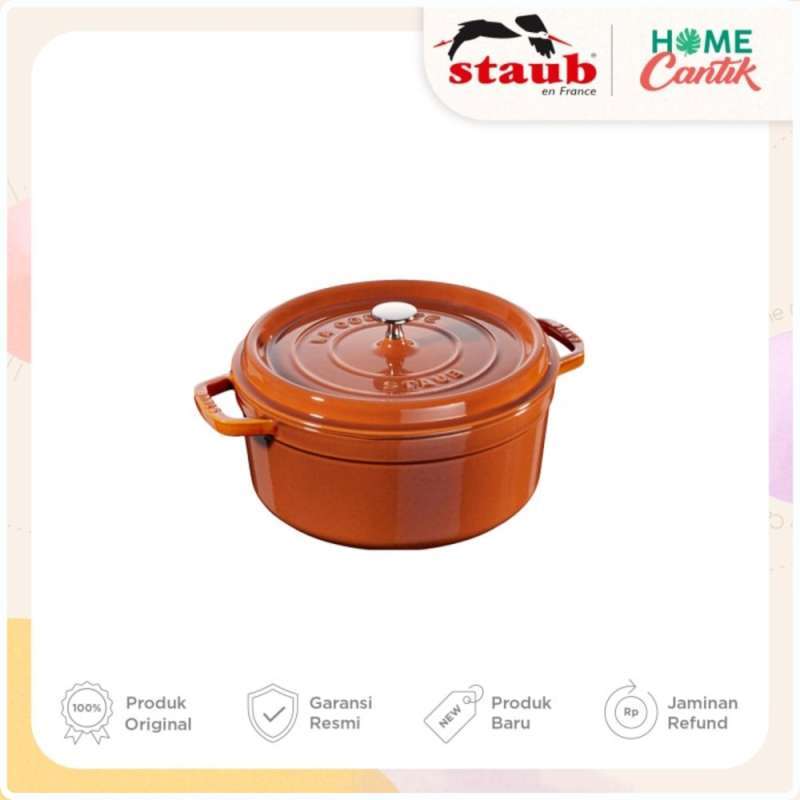 【SALE／60%OFF】 COCOTTE LA 棚12・A3002 STAUB ホーロー鍋 23 FRANCE IN MADE 両手鍋