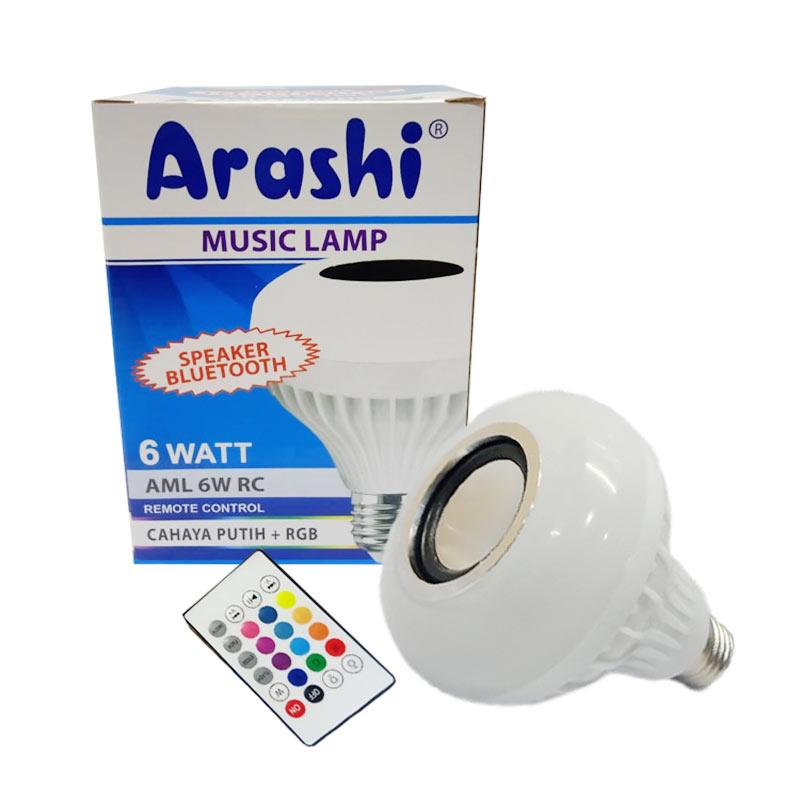 Jual Arashi Lampu Led Musik Aml 6w Rc Online Februari 2021 Blibli