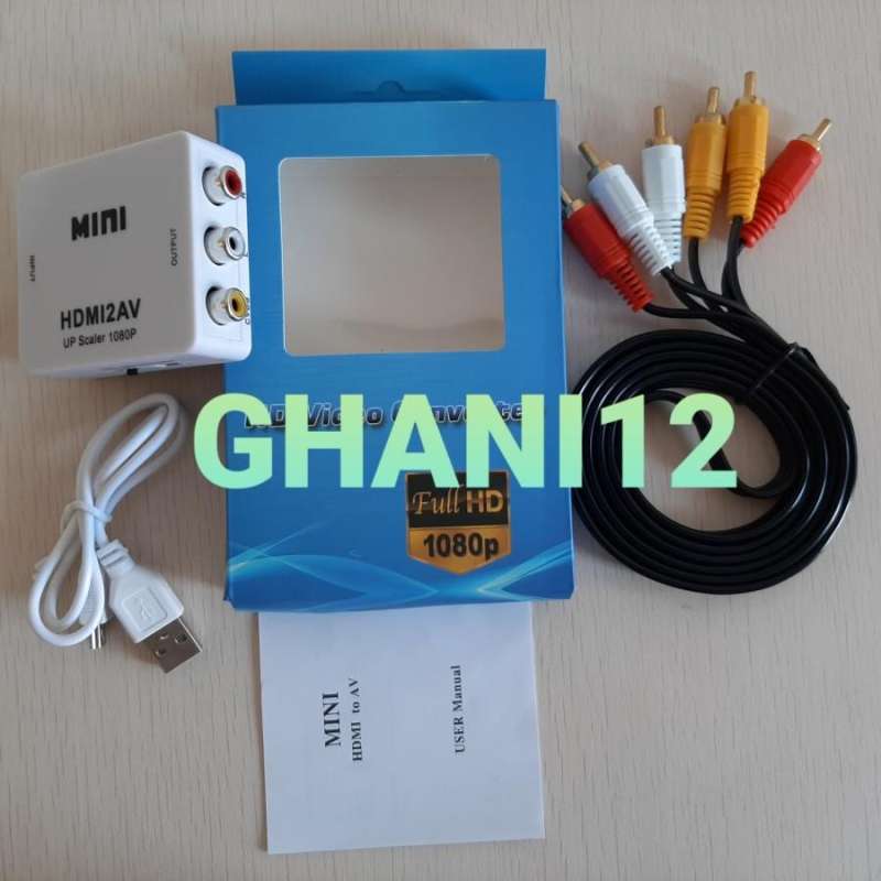 Jual Converter Mini Hdmi To Rca Av Bundling Kabel Rca Di Seller Ghani12 Gumuruh Kota Bandung Blibli